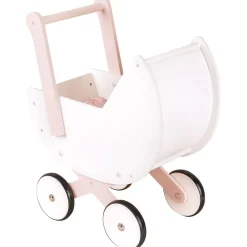 Best FSC 100% Dockvagn Vit Dockor & Dockhus