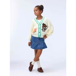 Outlet Gaby Cardigan Buttercream Barn Tröjor & Toppar