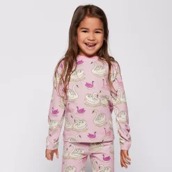 Best Gala Långärmad Topp Blush Cream Barn Tröjor & Toppar