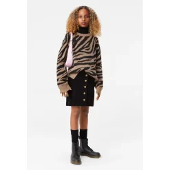 Outlet Gerda Stickad tröja Zebra Barn Tröjor & Toppar