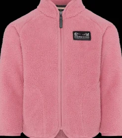 Discount Gibbs Kids 2 Jumper Med Halv Dragkedja Heather Pink Jackor & Kappor