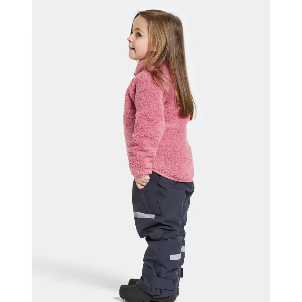 Discount Gibbs Kids 2 Jumper Med Halv Dragkedja Heather Pink Jackor & Kappor