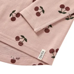 Hot Gisborn Baselayer-set I Ull Och Bambu Woody Rose Cherry Barn Underställ