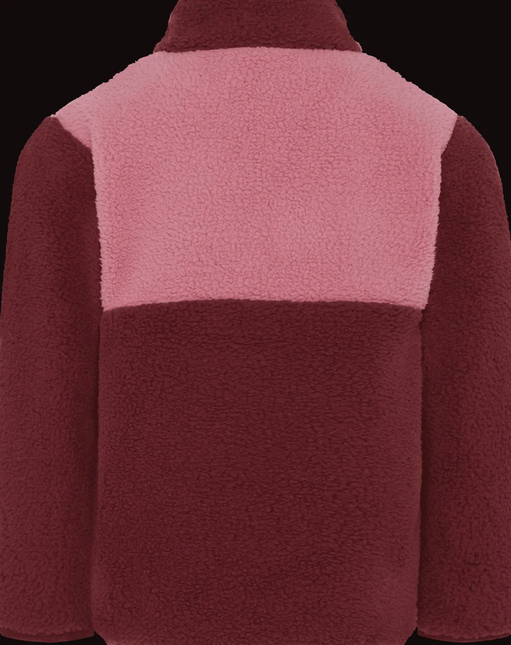 Hot Gosig Kids Jumper Med Halv Dragkedja Anemon Red Barn Tröjor & Toppar