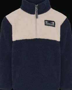Discount Gosig Kids Jumper Med Halv Dragkedja Navy Barn Tröjor & Toppar