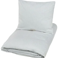Outlet GOTS Bäddset Classic Stripes Blue Bäddtextilier