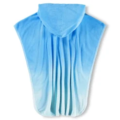 GOTS Beach Cover Up Badponcho Blue Light Handdukar