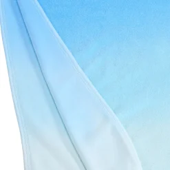 GOTS Beach Cover Up Badponcho Blue Light Handdukar