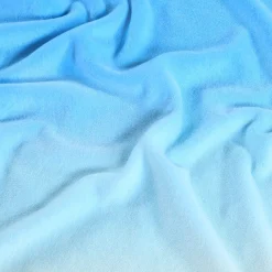 GOTS Beach Cover Up Badponcho Blue Light Handdukar