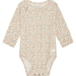 Best GOTS Bing Blommig Omlottbody Oat Milk Barn Bodys & Bodysuits