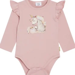 Sale GOTS Bri Baby Body Dusty Rose Barn Bodys & Bodysuits