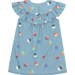 Clearance GOTS Celia Klänning Yin Yang Mini Barn Klänningar & Kjolar