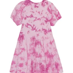 New GOTS Chikako Klänning Purple Tie Dye Barn Klänningar & Kjolar