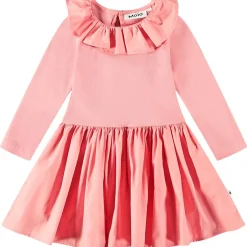 Discount GOTS Crystala Klänning Flamingo Plume Barn Klänningar & Kjolar
