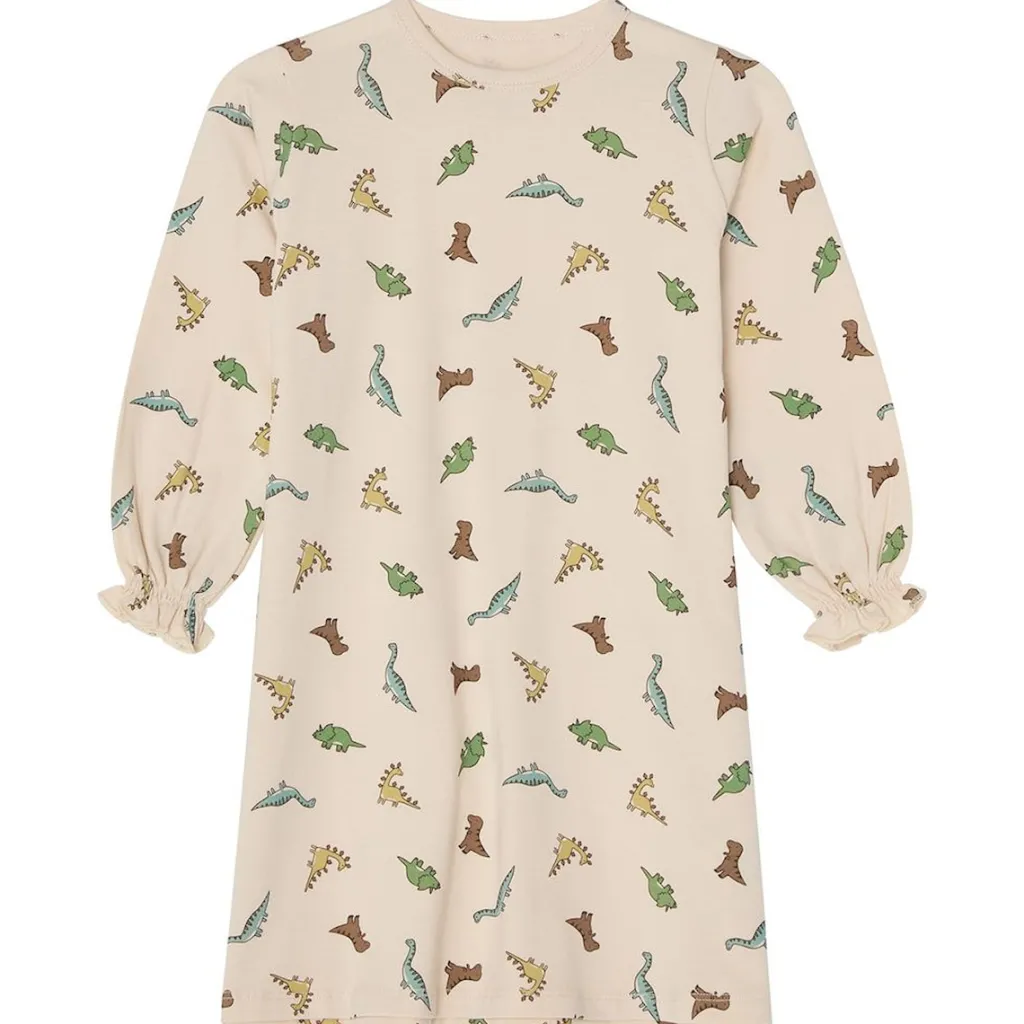 New GOTS Emma Nattlinne Dinosaurs Barn Sovkläder