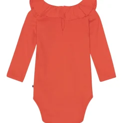 Best GOTS Faye Baby Body Red Clay Barn Bodys & Bodysuits