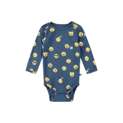 Best GOTS Foss Baby body Pixel Smiles Barn Bodys & Bodysuits