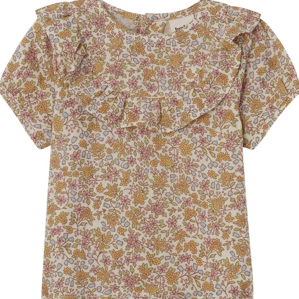 New GOTS Greta Blommig Blus Wildflowers Barn Tröjor & Toppar