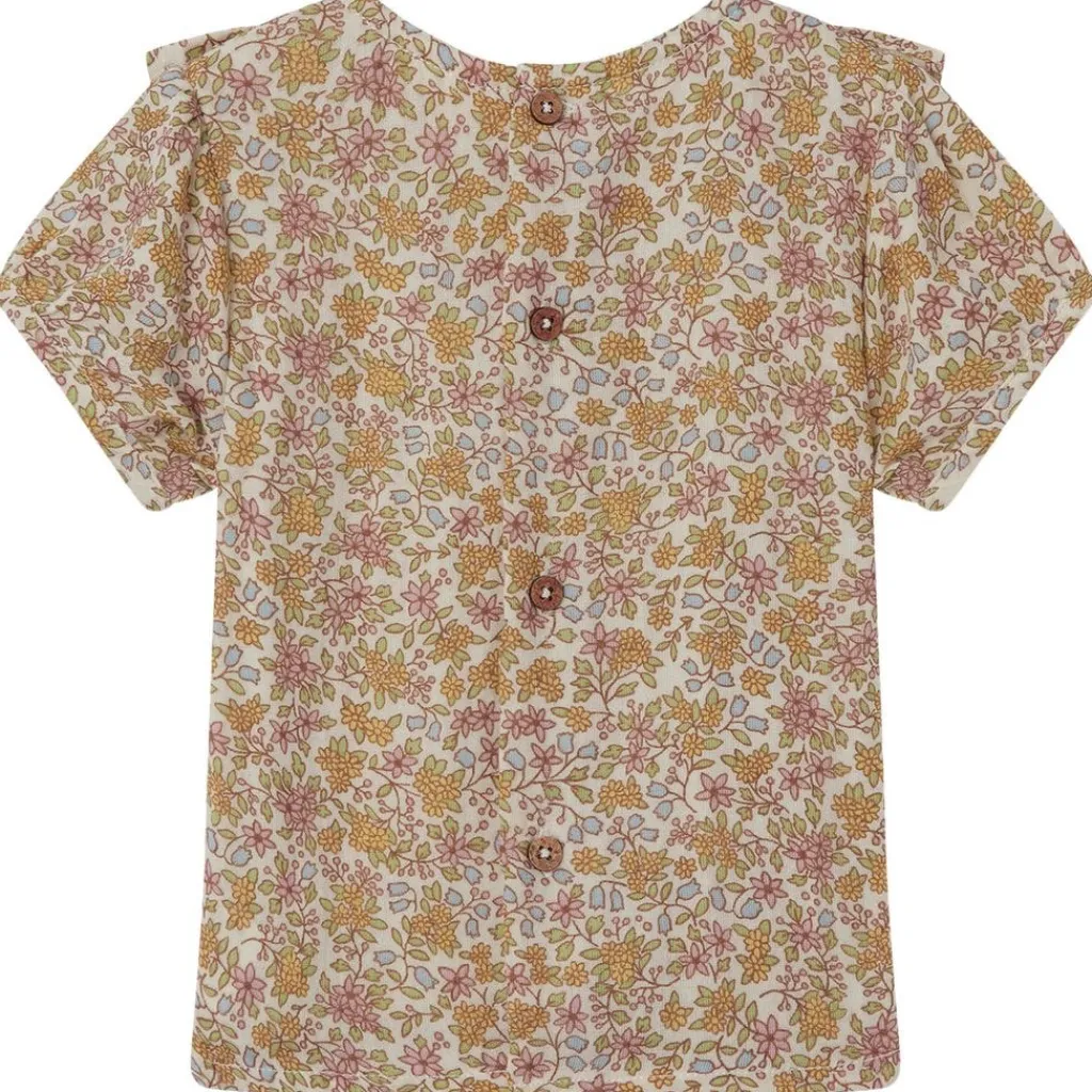 New GOTS Greta Blommig Blus Wildflowers Barn Tröjor & Toppar