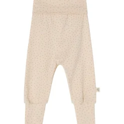 Clearance GOTS Hanna Babybyxa Beige Dots Barn Byxor & Shorts