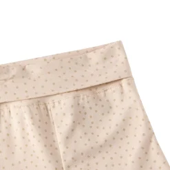 Clearance GOTS Hanna Babybyxa Beige Dots Barn Byxor & Shorts