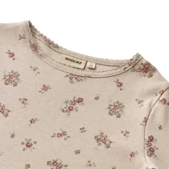 Sale GOTS Iben Blommigt Nattlinne Ljuslila Barn Sovkläder