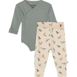 New GOTS Johan Nyfödd Set Dinosaur Barn Outfits & Gåvoset