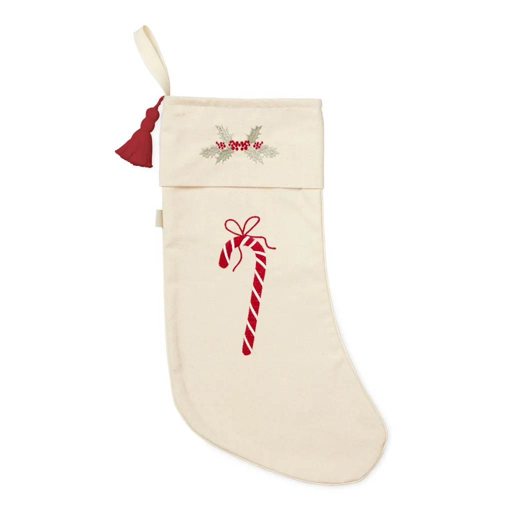 Clearance GOTS Julstrumpa Natural Barn Barnrumsaccessoarer