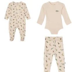 GOTS Lukas Nyfödd Set Dinosaur Barn Outfits & Gåvoset
