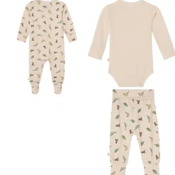 GOTS Lukas Nyfödd Set Dinosaur Barn Outfits & Gåvoset