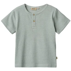 Sale GOTS Lumi T-shirt Stormy Sea Stripe Barn Tröjor & Toppar