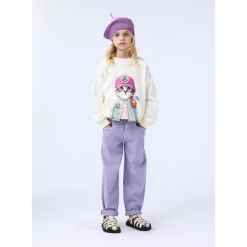 Best GOTS Maxi Sweatshirt Kitty Miauu Barn Tröjor & Toppar