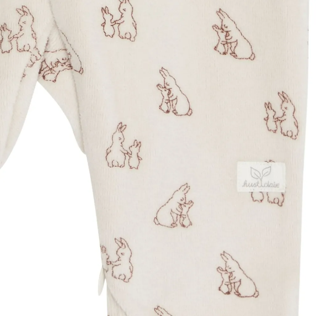 Sale GOTS Mich Mönstrad Bodysuit Oat milk Barn Bodys & Bodysuits