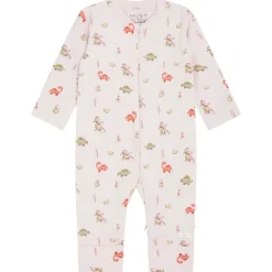 New GOTS Mich Mönstrad Bodysuit Skin Chalk Barn Bodys & Bodysuits