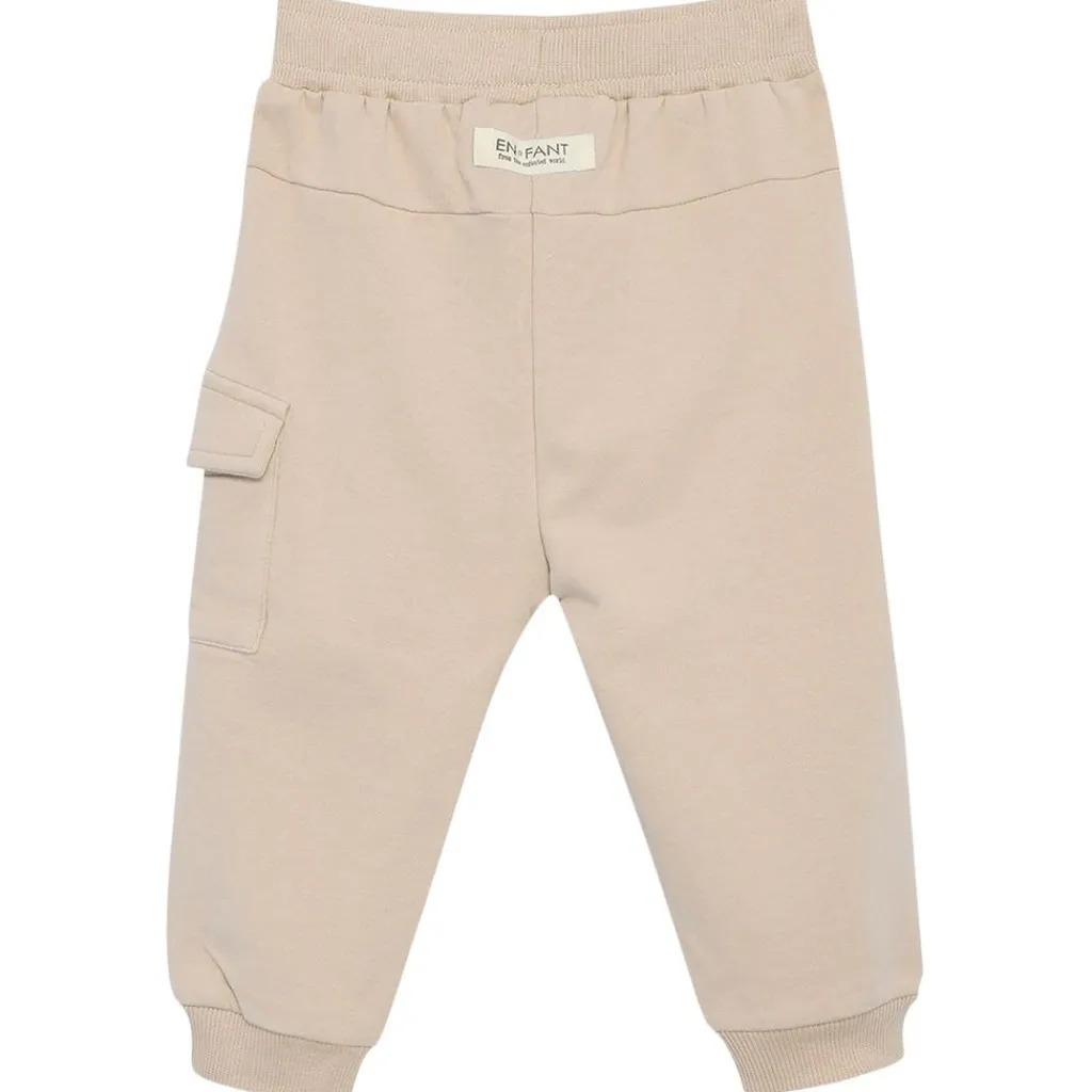 Outlet GOTS Mjukisbyxor Cement Barn Byxor & Shorts