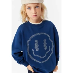 Sale GOTS Monti Tröja Bling Smile Barn Tröjor & Toppar