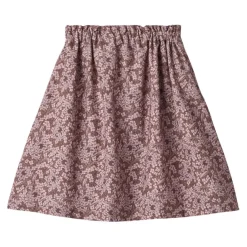 Clearance GOTS Nora Mönstrad Kjol Hydrangeas Barn Klänningar & Kjolar