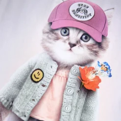 Sale GOTS Ragnhilde T-shirt Kitty Miauu Barn Tröjor & Toppar