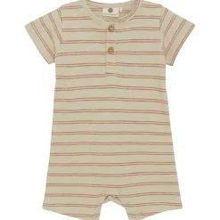 Sale GOTS Randig Byxdress French Oak Barn Bodys & Bodysuits