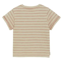 New GOTS Randig T-shirt French Oak Barn Tröjor & Toppar