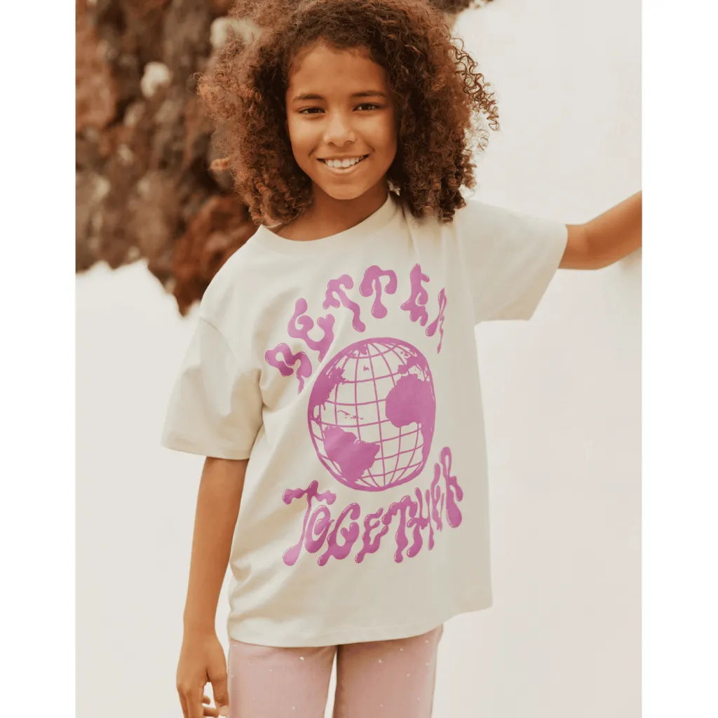 Sale GOTS Riley T-shirt Summer Sand Barn Tröjor & Toppar
