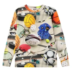 Best GOTS Rill Långärmad T-shirt Sports Mix Barn Tröjor & Toppar