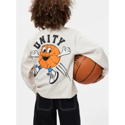 Sale GOTS Rube Långärmad Tröja Basket Mascots Barn Tröjor & Toppar