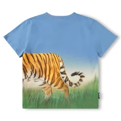 Online GOTS Rubin T-shirt Tiger On Blue Barn Tröjor & Toppar