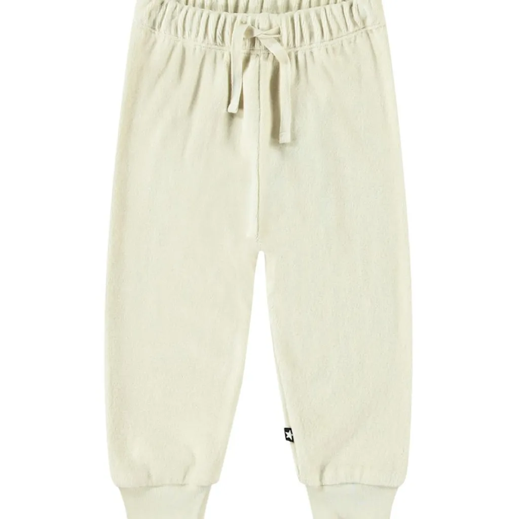Sale GOTS Sigo Mjukisbyxor White Noise Barn Byxor & Shorts