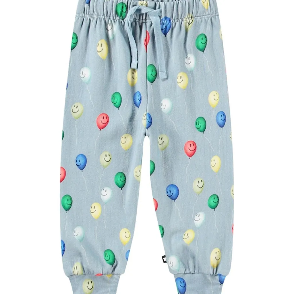 Outlet GOTS Simeon Mjukisbyxor Smiling Balloons Barn Byxor & Shorts