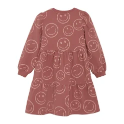 Outlet GOTS Sweatshirtklänning Aop Withered Rose Barn Klänningar & Kjolar