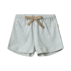 Best GOTS Vic Jersey Shorts Blue Stripe Barn Byxor & Shorts