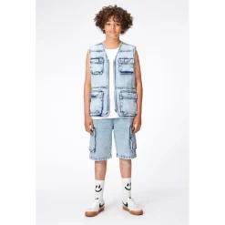 Sale Haikon Väst Light Stone Denim Jackor & Kappor