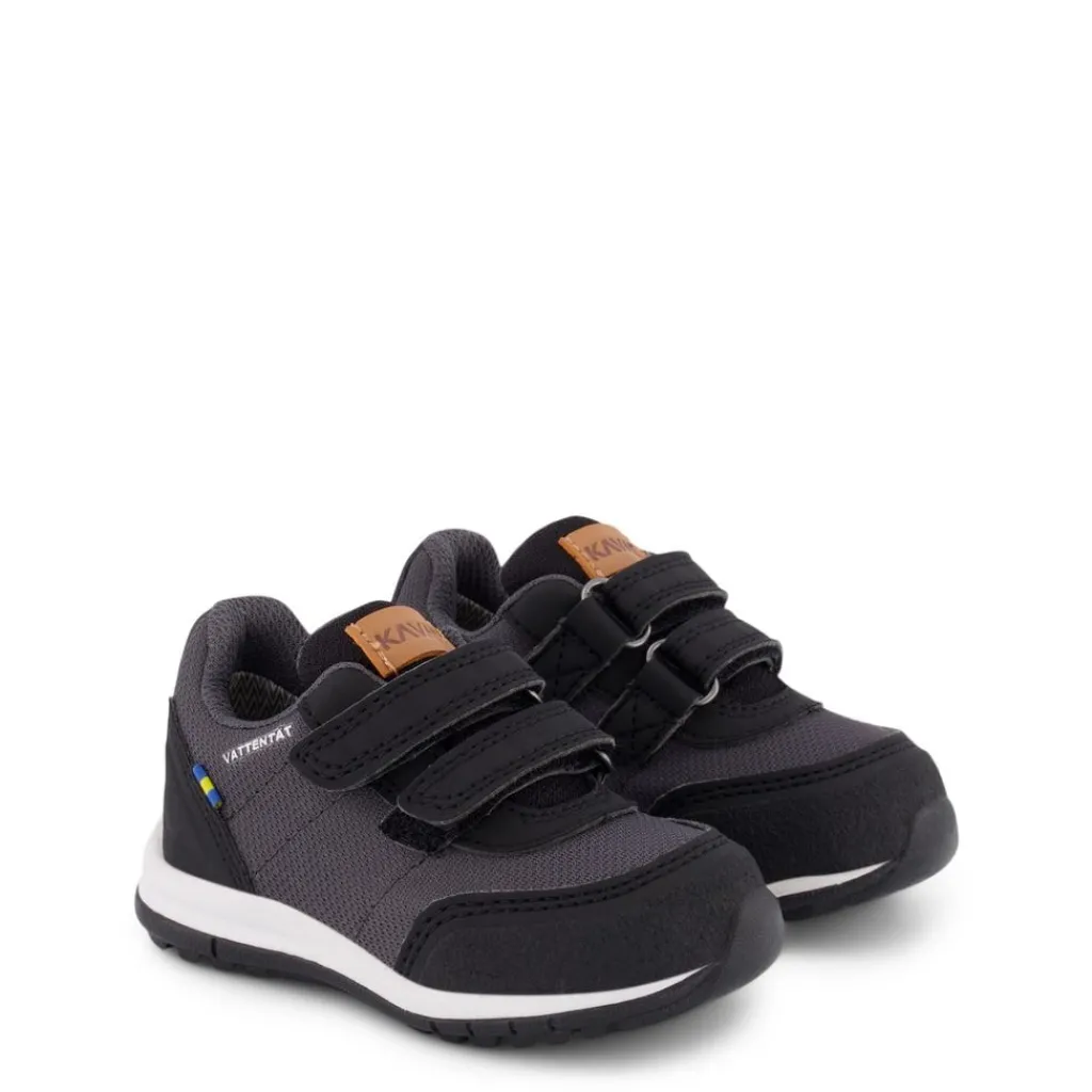 New Halland WP Sneakers Grå Barn Sneakers